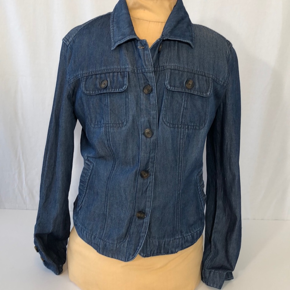 Croft & Barrow Lightweight Jean Jacket Size M